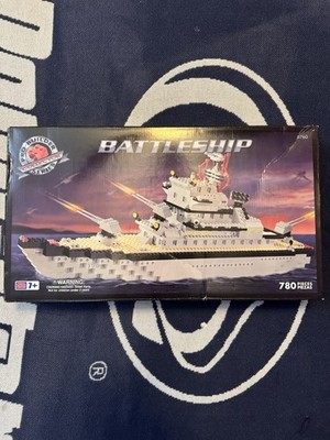 Mega Bloks Blocks Battleship Set 9760 Pro Builder Collection Series Incomplete