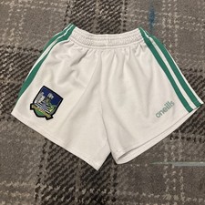 Limerick GAA Gaelic Football Shorts 3-4 Years Childs Kids Youths B17