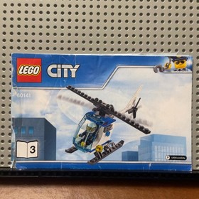 Lego City Police Station 60141 Manuals 1 2 3 ONLY Instructions Booklets