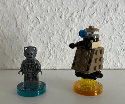 Lego Dimensions 71238 Fun Pack Doctor Who: Cyberman, Dalek