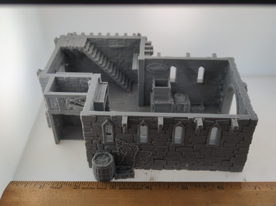 #ad #ad First floor house 28mm terrain FAST SHIP Alternate Wargaming Miniature $15.00