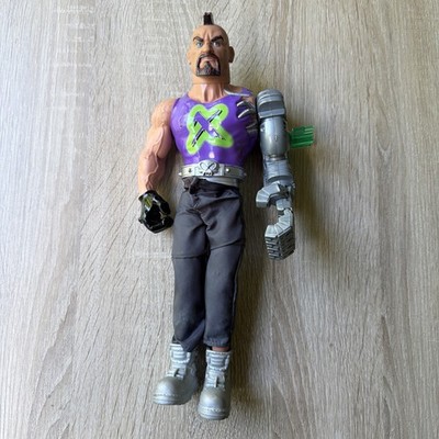 1999 Hasbro Action Man Dr. X Deluxe Figure With Crushing Grip Hand