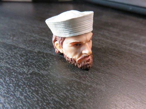 Hasbro GI JOE CLASSIFIED #70 SHIPWRECK DIXIE CAP with HAIR 6" CUSTOM FODDER Part