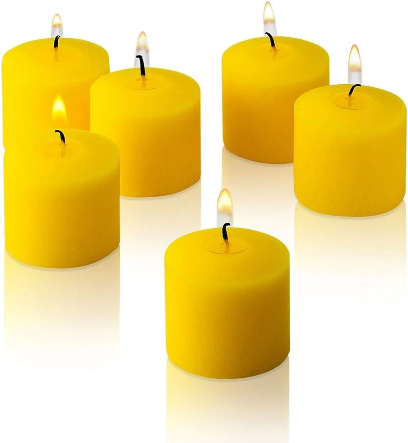Set of 24 Citronella Votive Candles - 10 Hour Burn Time - Image 3 of 4