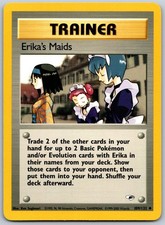 Erika's Maids Uncommon Ken Sugimori Gym Heroes 109/132 NM on eBay