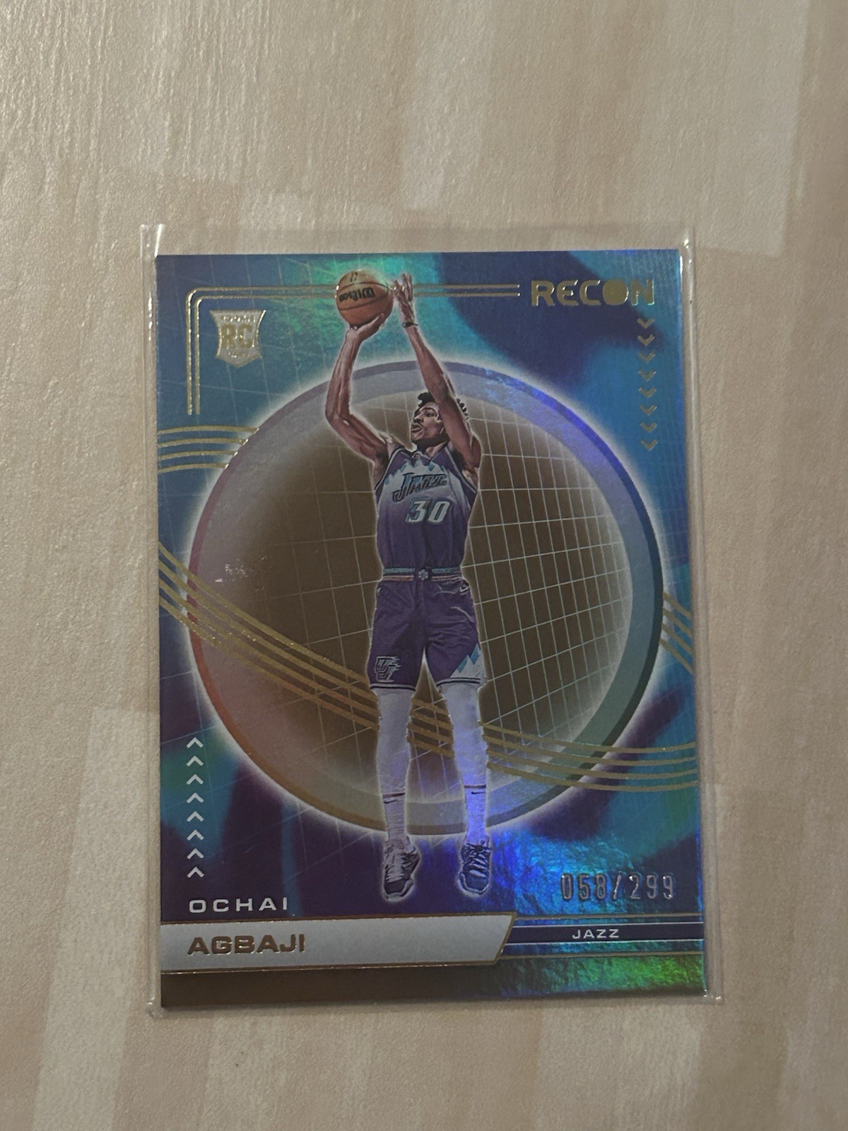 2022-23 Panini Recon Rookies Holo Bronze /299 Ochai Agbaji #238