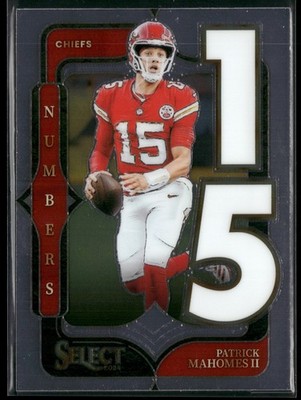 2024 Panini Select #9 Patrick Mahomes II Select Numbers