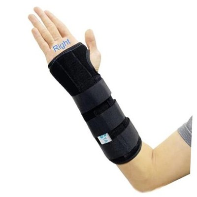 Unisex Forearm and Wrist Support Splint Brace Double Small/Medium Right Hand