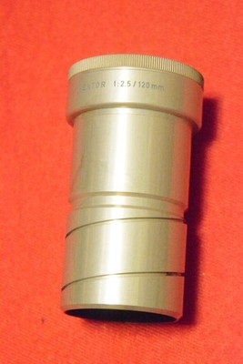 Leitz Wetzlar Germany Hektor 2.5/120mm projector lens in 46mm mount