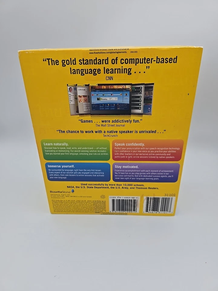 Rosetta Stone French Level 1 Français NEW! Language Learning Course - Image 3 of 4