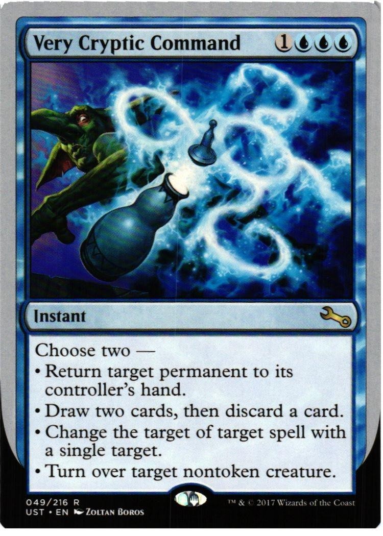 Very Cryptic Command (D) 49 R Unstable NM