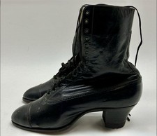 Antique 1910-20s Dr. Campbell's Health Shoes/Boots Leather Goodyear Wingfoot A37