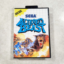 SEGA Altered Beast Sega Master System 1989 Arcade Game - Manual Included