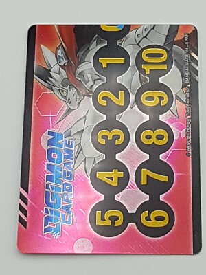 Digimon TCG Memory Gauge Card NM