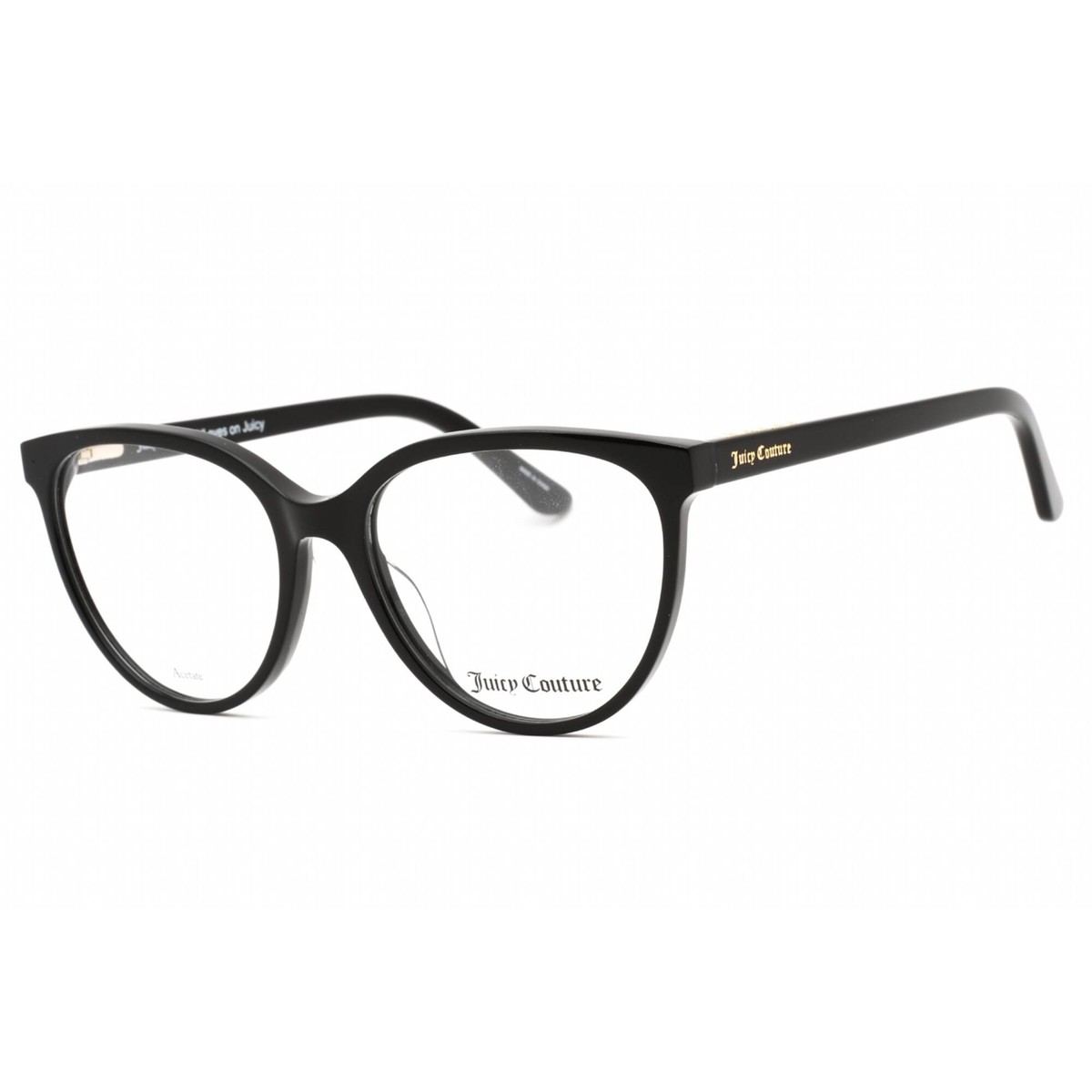 Juicy Couture Rectangle Women Black Acetate Frame Kits.com -- Juicy Couture JU 201/G main image 4