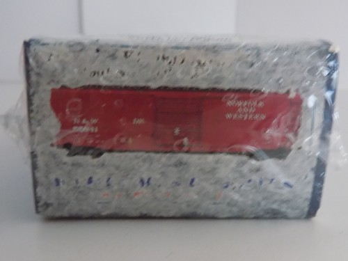 HO Branchline Blueprint Kit 50' Double Door Box Car N & W 55923 - Picture 3 of 3