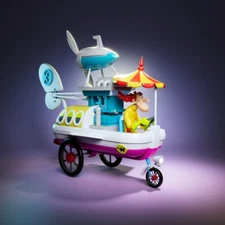 UNPAINTED Wacky Races Convert-A-Car 3D Printed Model Kit UW