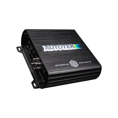 Street Machine SM-2400.4D 2400 Watt Four Channel Amplifier