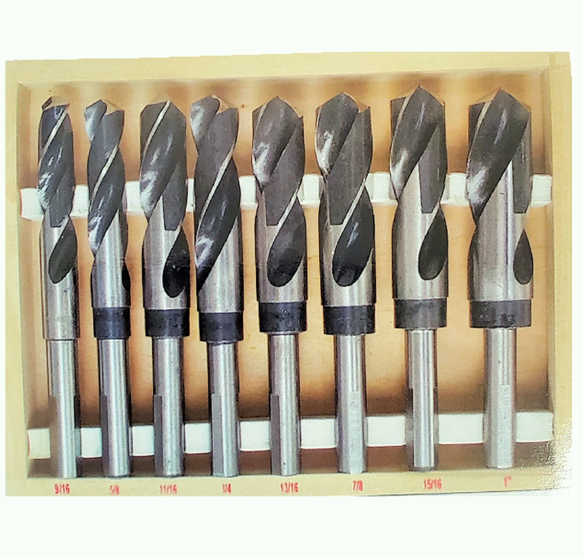 9pc Jumbo Silver Deming 1 2