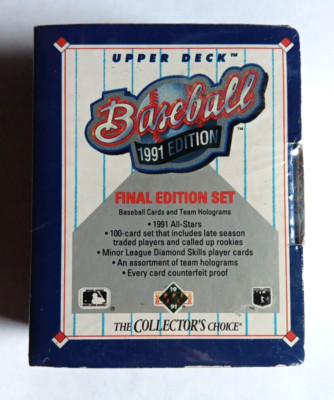 1991 Upper Deck Final Edition Set