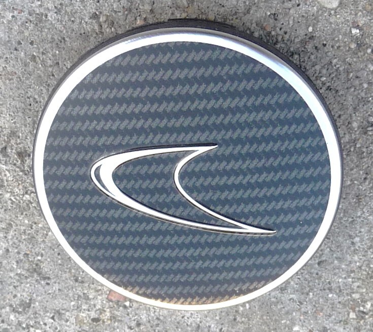2012-2016 Mclaren MP4-12C 650s Black Carbon Fiber Wheel Hub Cap 11B1651CP OEM