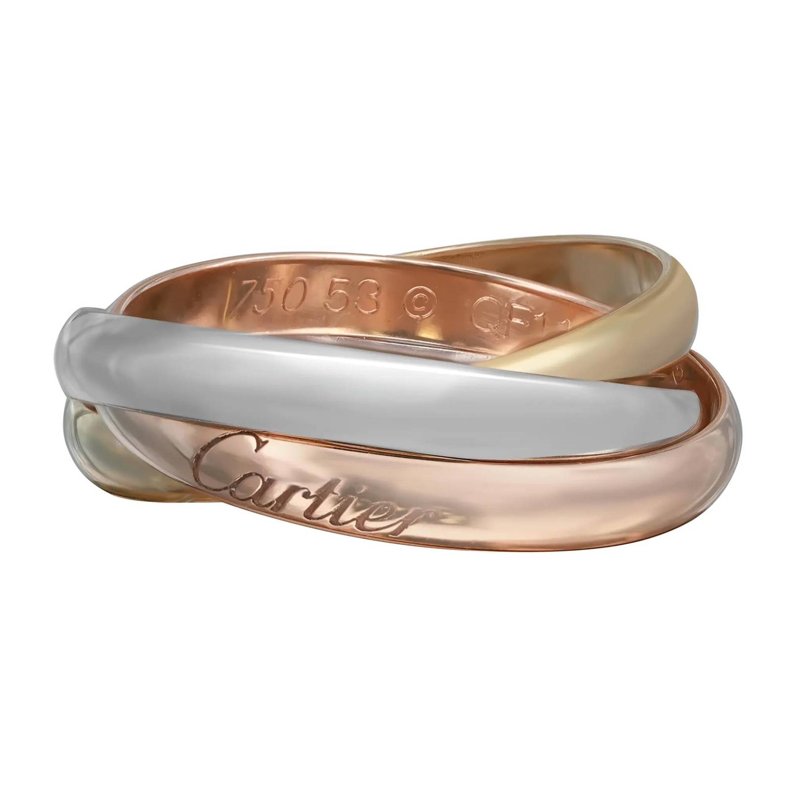 trinity ring cartier small