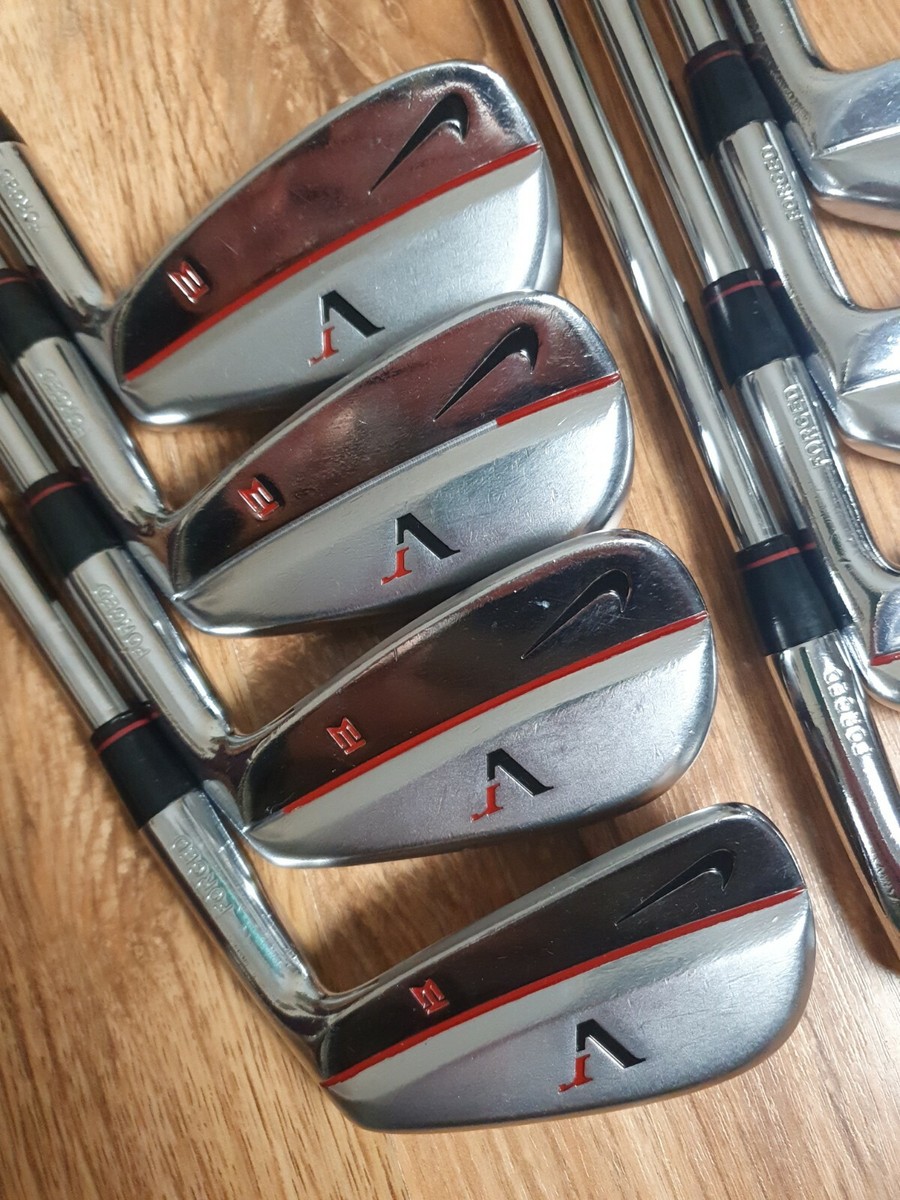 Nike VR Tiger Woods Forged Iron Set 3-PW PX Rifle 6.5 Stiff +1/2