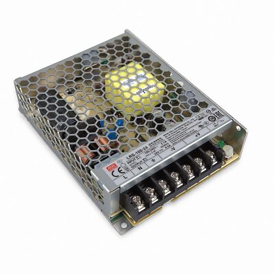 LED Trafo 24V DC Mean Well LRS-100-24 Schaltnetzteil case 24 V/DC/0-4,5/ 108W