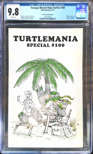 Teenage Mutant Ninja Turtles #100 - Fellowship Edition A [IDW 2019] CGC 9.8