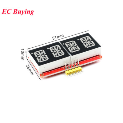 HT16K33 0.54   4 Bit Meter Digital Module LED Display IIC I2C Control Orange