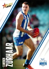 2023 NORTH MELBOURNE KANGAROOS AFL Card CAMERON ZURHAAR Footy Stars