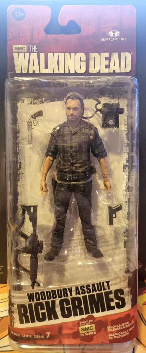 Rick Grimes The Walking Dead Woodbury Assault McFarlane Toys