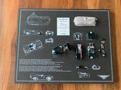 Jaguar D-Type 1955 LeMans 24h Winner - Concept Artbox Diorama (Maßstab 1:43)