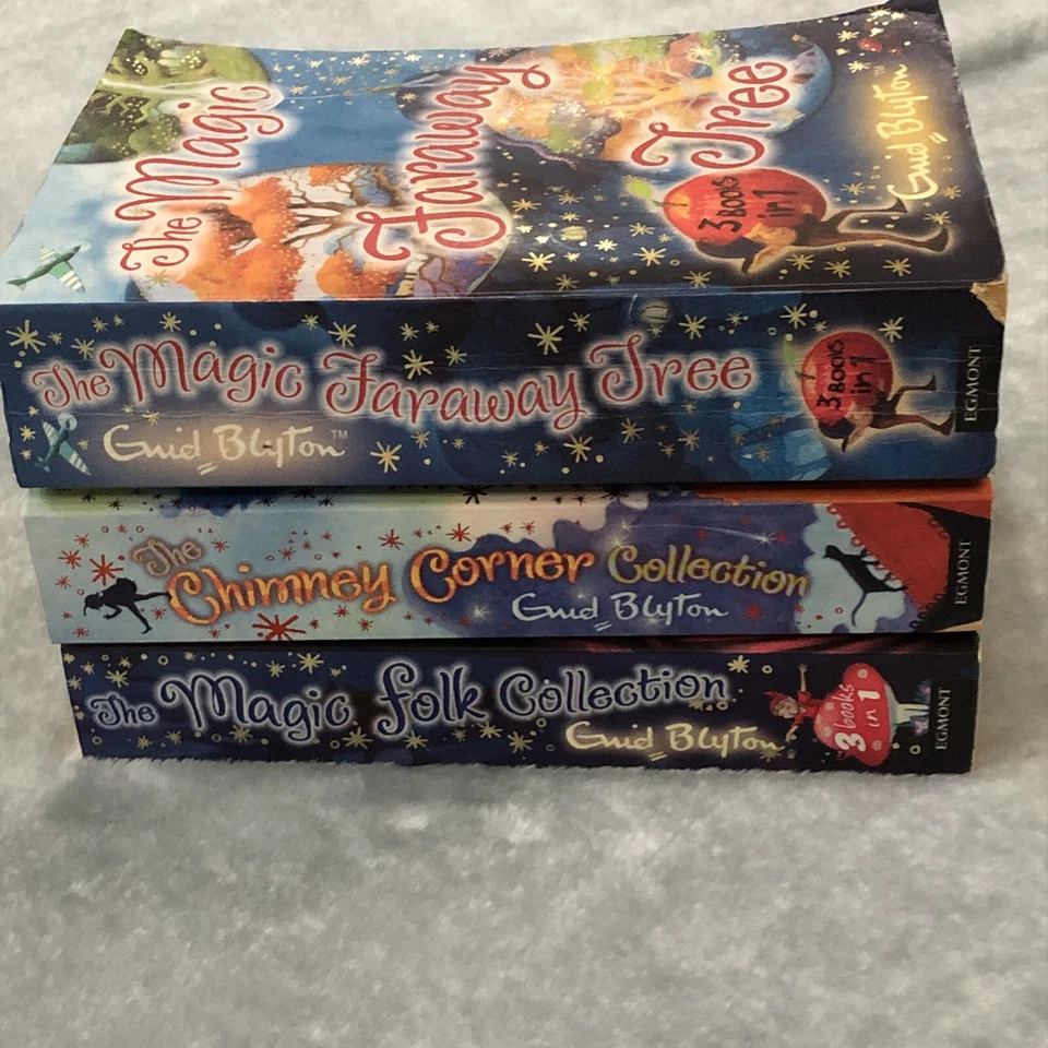 Enid Blyton 3 Book Set Magic Faraway Tree Magic Folk Chimney Corner Collection - Image 2 of 4