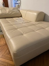 Divano In Pelle Color Panna Comodissimo