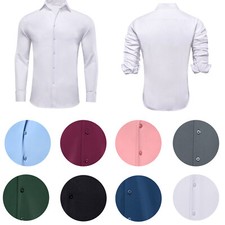 Men's Long Sleeved Shirts Men's Casual Printed Fashion Shirts for Holiday Party