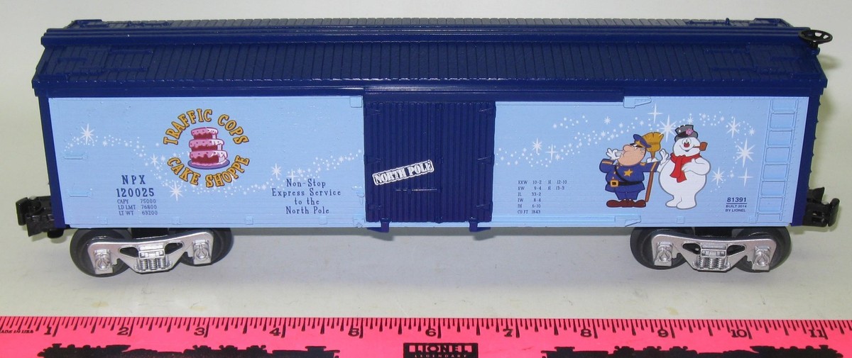 Lionel New 81391 Traffic Cops Cake Shoppe Frosty the Snowman