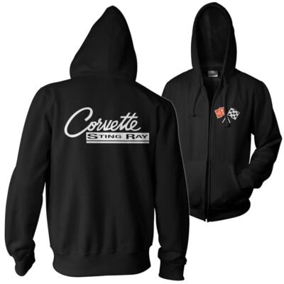 Offiziell lizenzierter Chevrolet Corvette C2 Stingray Hoodie S-XXL Größen