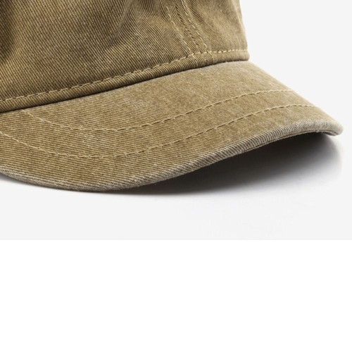 Washed Cotton Peaked Cap Short brim Bucket Panama Cap New Sunscreen Hat Summer - Picture 7 of 14