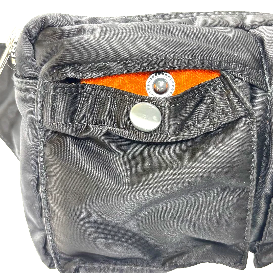 PORTER YOSHIDA Borsa a tracolla PORTER Tanker mini vita nera tracolla nylon Giappone Yoshida usata