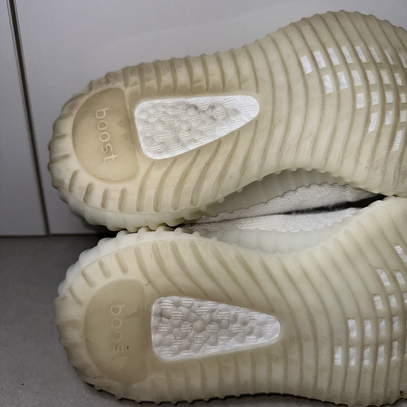 Adidas YEEZY Boost 350 V2 Bone Sneakers Size US Mens 5 (or Womens US 6) thumbnail 13