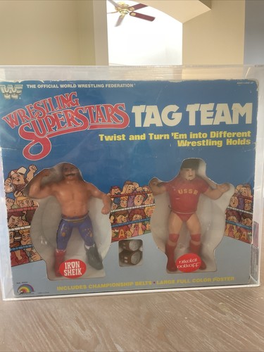 WWF LJN Tag Team Iron Sheik And Nikolai Volkoff AF...