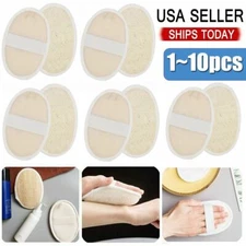 Loofah Pads Sponge Body Scrubber Exfoliating Bath Shower Spa Natural Luffa Brush