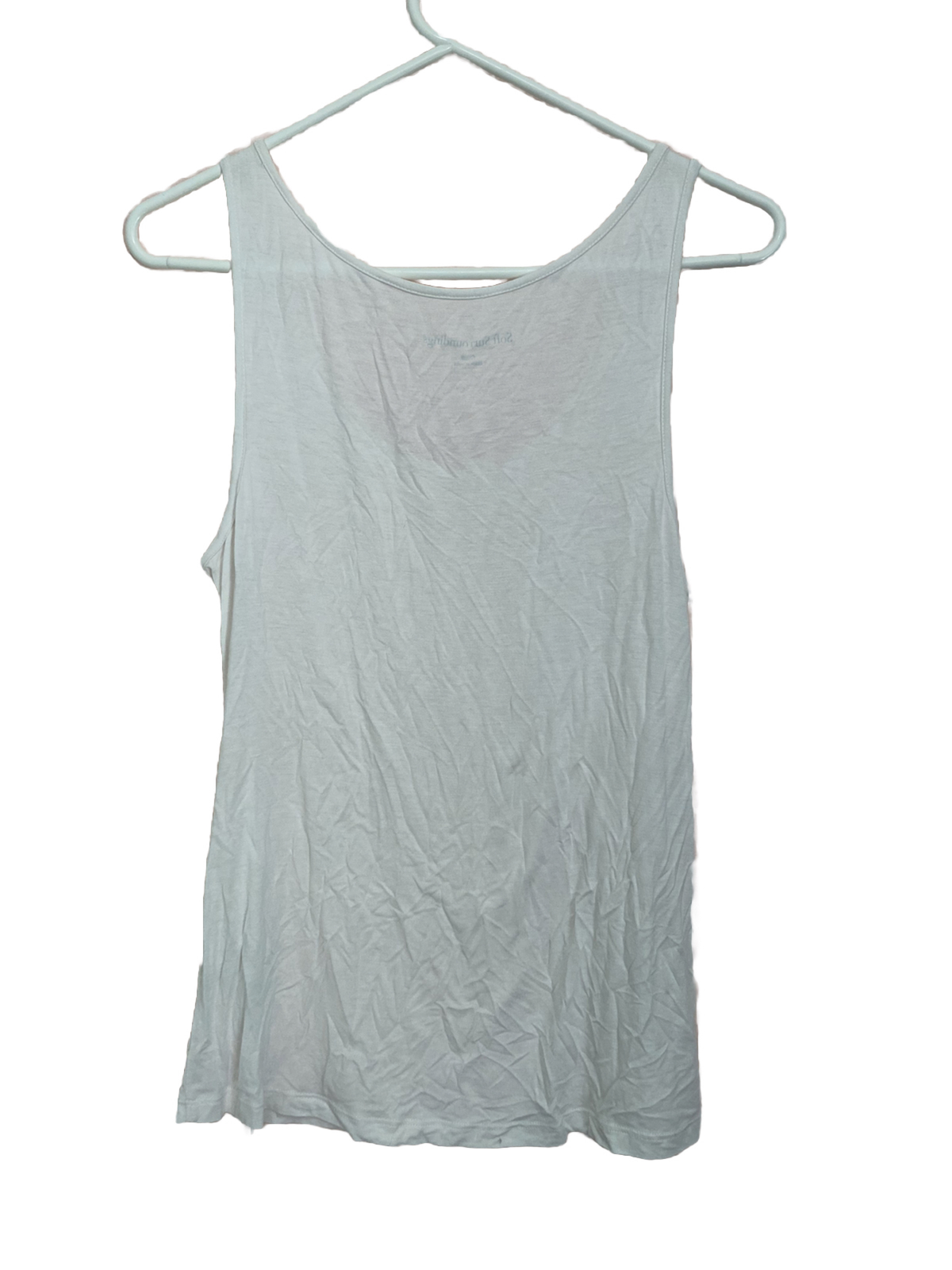 Soft Surroundings Small Women's Solid White Tank … - image 2