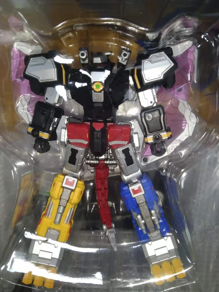 New Lucky Cat Micro Cosmos MC-03 Mini Beast Lord Meagzord set of 5 Action Figure - Image 2 of 4