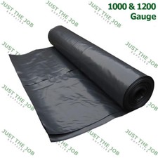 Damp Proof Membrane ~ 1000 & 1200 Gauge ~1,2,3,4,5,6,7,8,9, 10m Length x 4m Wide