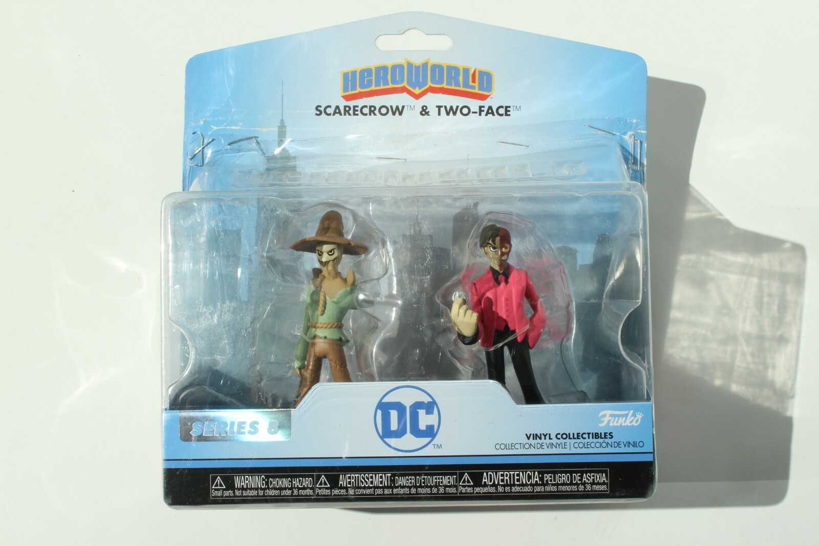 Funko Hero World DC Universe Scarecrow & Two-Face 2-Pack Target Exclusive Series 08