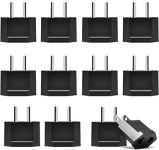 Ceptics USA to Chinese , Australia, Plug Adapter New Zealand Type I 12 Pack