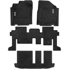 OEDRO Floor Mats Liners For  2013-2020 Nissan Pathfinder 2014-2020 Infiniti QX60