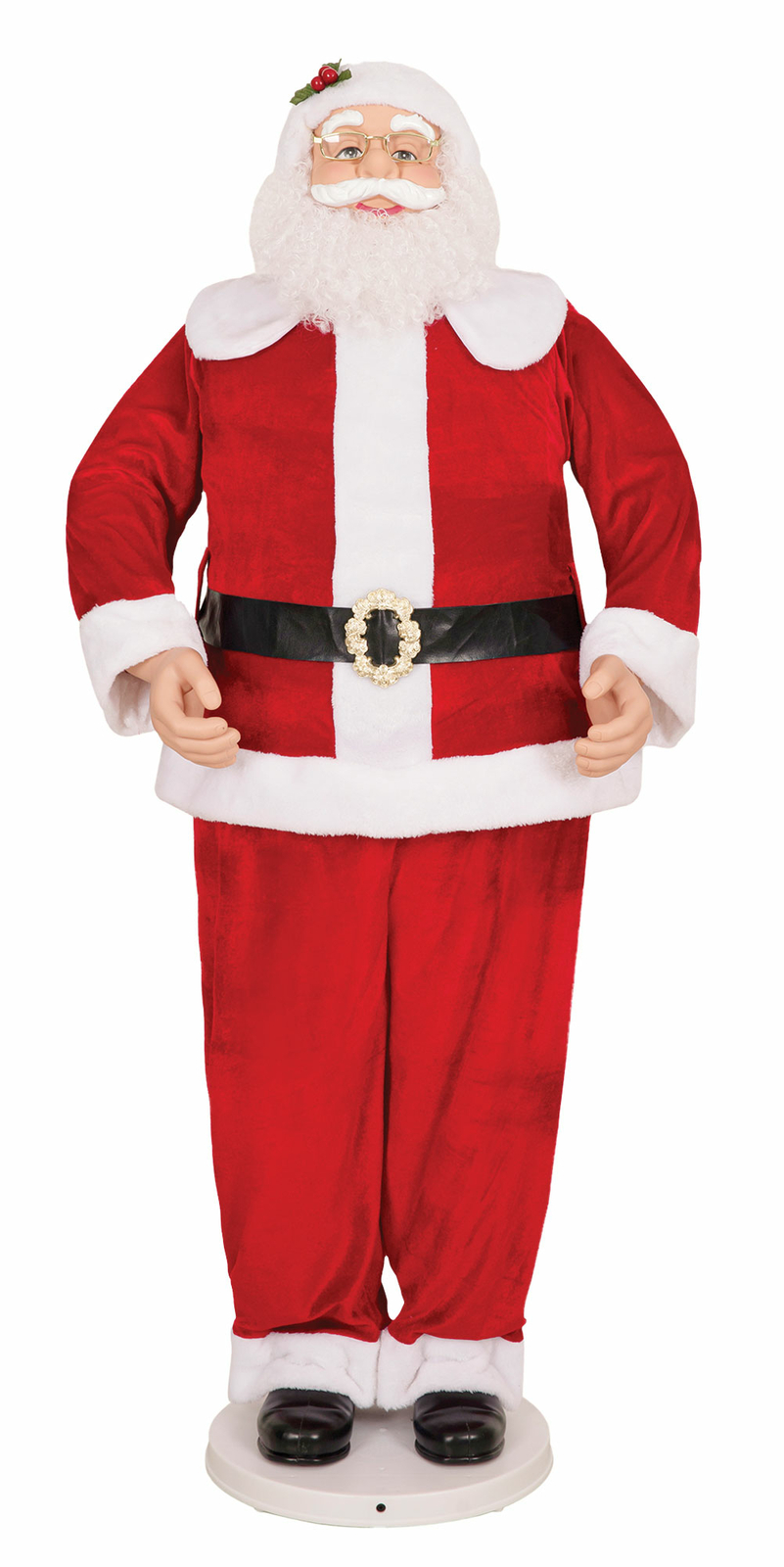 Dancing Santa Animated 5' Prop Christmas Lifesize Standing Singing Greeter